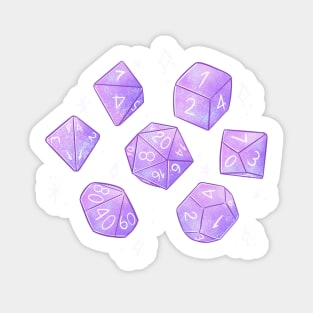 RPG Lilac Dice Sticker